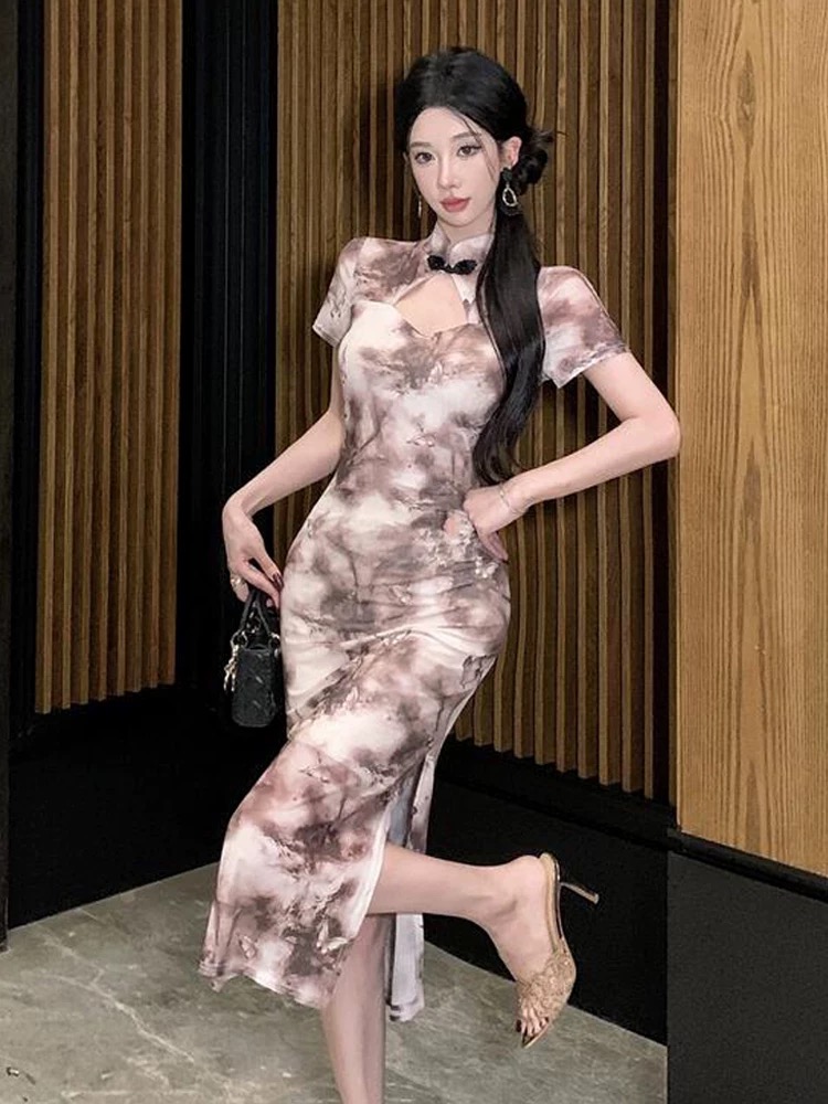 Taking names qipao dress Q209 images